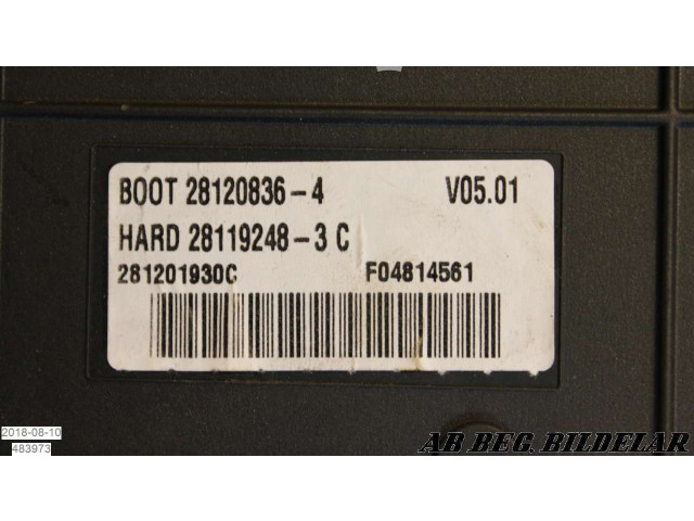 Блок предохранителей 6580RN, 281192483C Peugeot 308