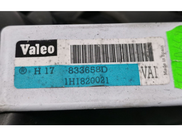 Вентилятор печки    1H1820021, 833658D   Seat Inca (6k)