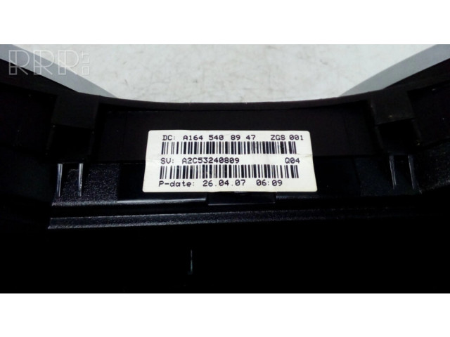 Панель приборов A1645408947   Mercedes-Benz GL X164       