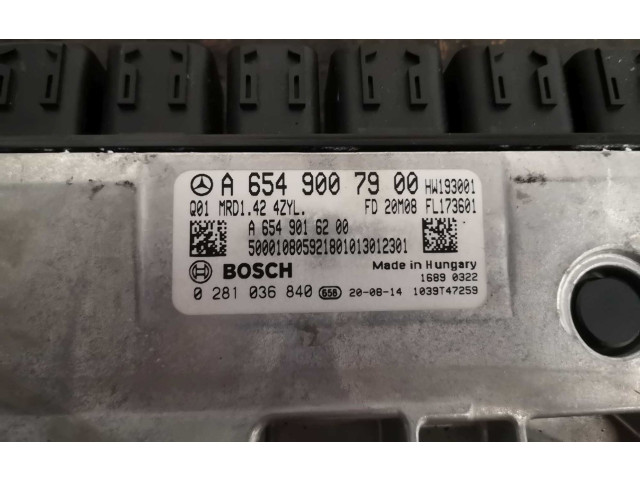 Řídící jednotka 6549007900, 0281036840 Mercedes-Benz C W205 2020