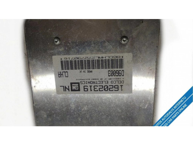 Блок управления двигателя 16202319 Opel Vectra B