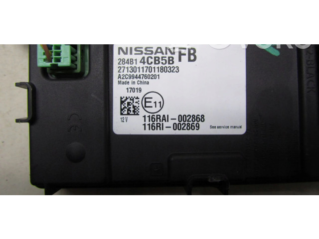 Блок комфорта 284B14CB5B Nissan X-Trail T32