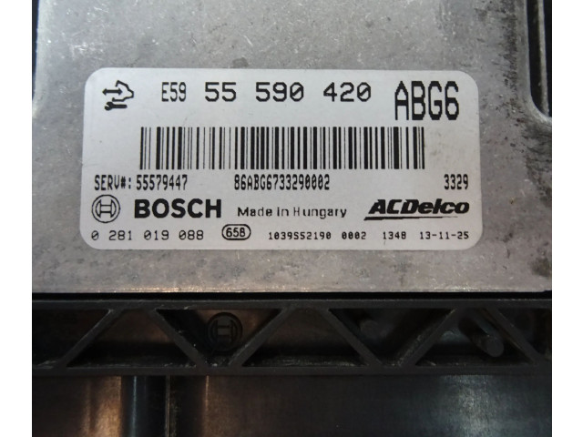 Řídící jednotka 55590420, 55590420 Opel Zafira C 2013
