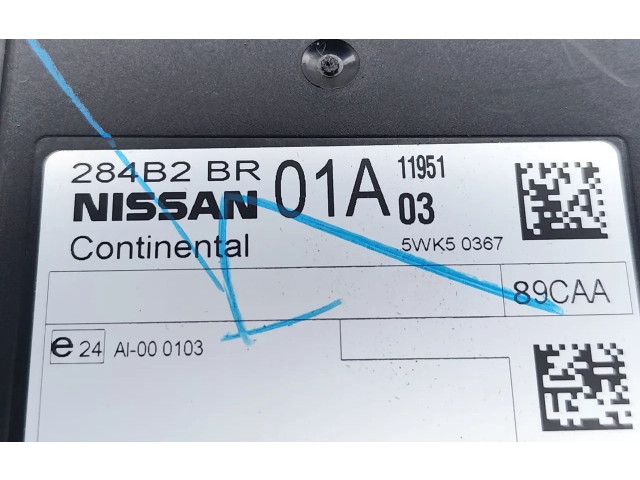 Блок комфорта 284B2BR01A, 5WK50367   Nissan X-Trail T31   