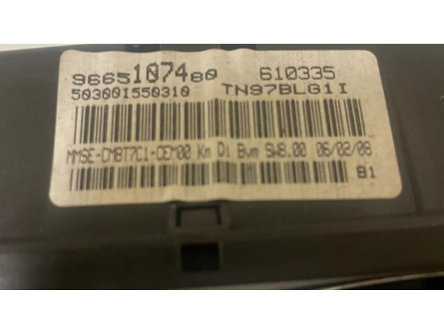 Přístrojová deska  Peugeot 308 2009 9665107480  