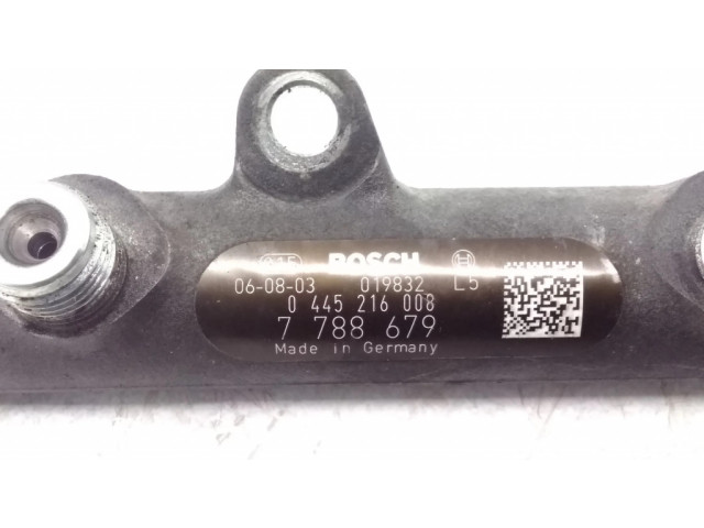 Vstřikovací lišta 7788679, 0445216008 BMW 5 E60 E61 pro naftový motor 2.5 1268