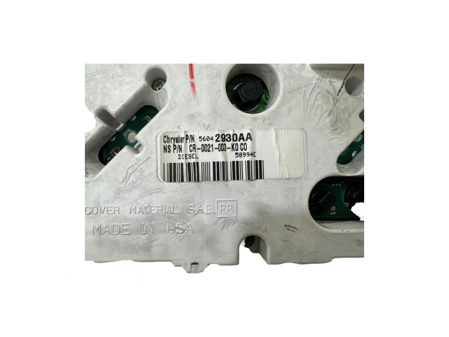 Панель приборов 56042930AA, CR0021003K0C0 Jeep Grand Cherokee (WJ)