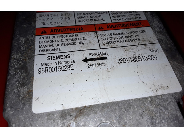Блок подушек безопасности 5WK43395, 3891086G13 Subaru Justy