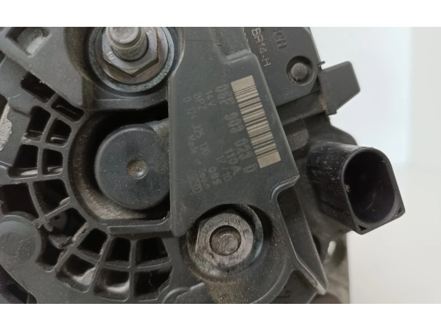 Генератор 110A, 0124325130   Skoda Fabia Mk2 (5J)  