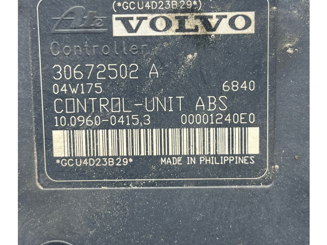 Jednotka ABS 30672502, 30672502   Volvo S40 2006