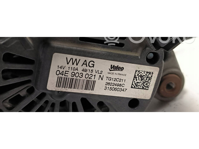 Генератор 04E903021N Skoda Octavia Mk3 (5E)