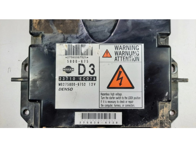 Řídící jednotka 23710EC07A Nissan Navara D40 2007