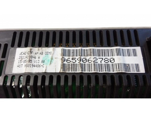 Дисплей    9659062780, 281141986A   Citroen C4 I