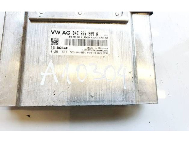 Блок управления двигателя 04e907309a, 0261s07726 Skoda Fabia Mk3 (NJ)