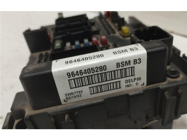 Блок предохранителей 9646405280, 0090012 Citroen Xsara