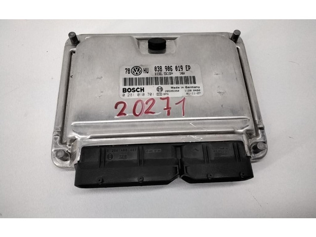 Блок управления впрыском 038906019GK, 038906019GK   Volkswagen PASSAT B5.5