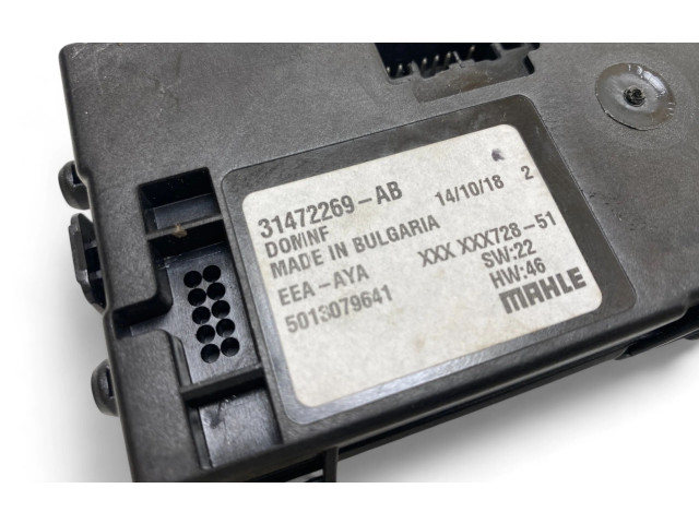 Блок управления климат-контролем 31472269   Volvo XC60