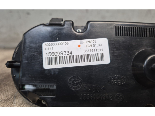 Блок управления климат-контролем 156099234 Alfa Romeo Giulietta