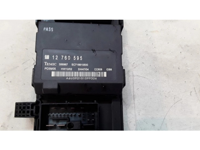   Pojistková skříňka 12760595   Saab 9-3 Ver2 2007