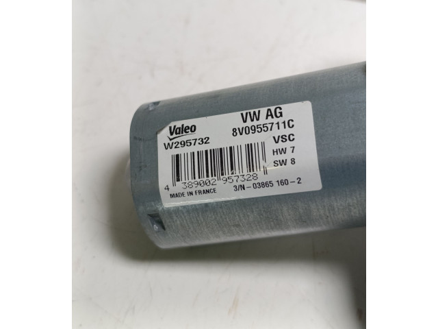 Моторчик заднего дворника 8V0955711C, W295732    Volkswagen Caddy