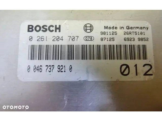 Řídící jednotka 0261204707, 00467379210 Alfa Romeo 166 2004