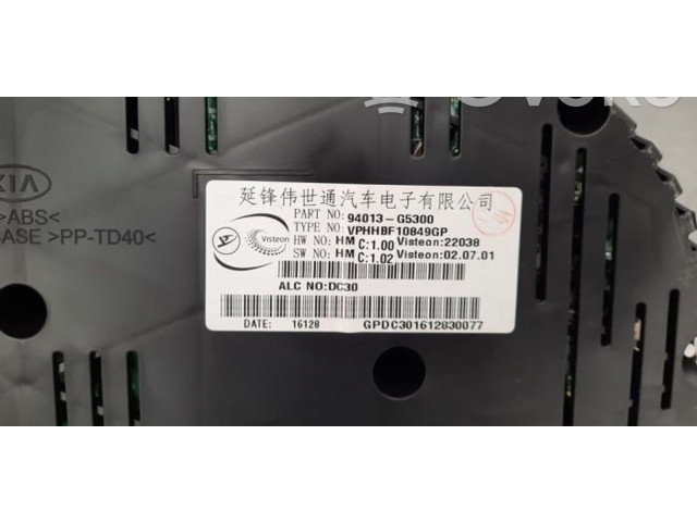 Панель приборов 94013G5300   KIA Niro       