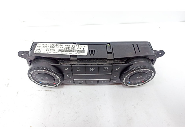 Блок управления климат-контролем A2519063500, A2518205289   Mercedes-Benz R W251