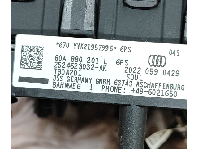 Подушка безопасности водителя 80A880201L Audi Q5 SQ5