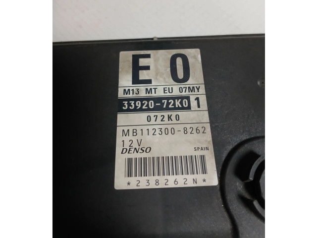 Řídící jednotka 3392072K0, MB1123008262 Suzuki Swift 2010