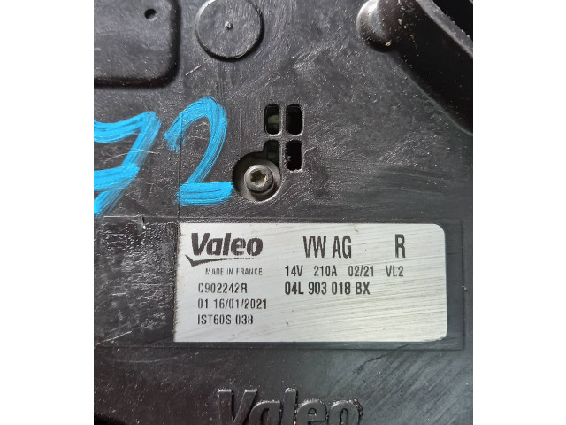 Генератор 04L903018BX, C902242R   Audi A6 S6 C8 4K      