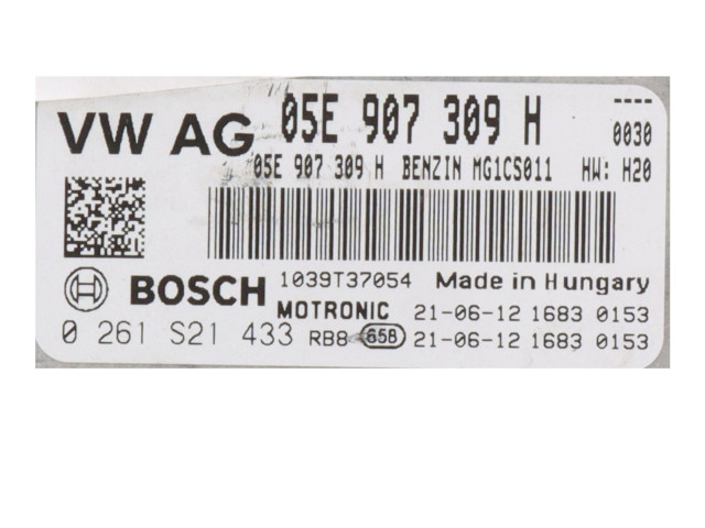 Řídící jednotka 05E907309H Volkswagen T-Roc 2021
