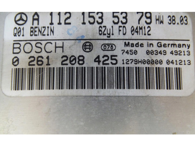 Řídící jednotka Mercedes-Benz SL R230 2006