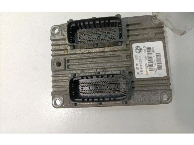 Блок управления двигателя 51819343   Fiat Idea