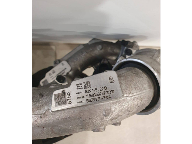  Турбина Volkswagen Multivan T6  03N145722D, YJ5035823700310   для двигателя DMZB      