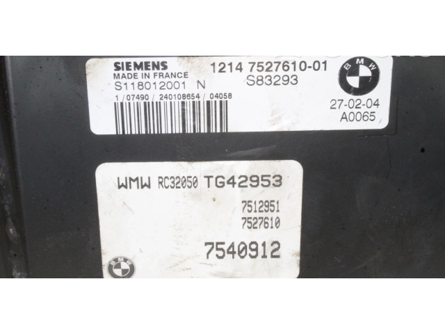 Блок управления двигателя 7527610, S118012001 Mini One - Cooper R50 - 53