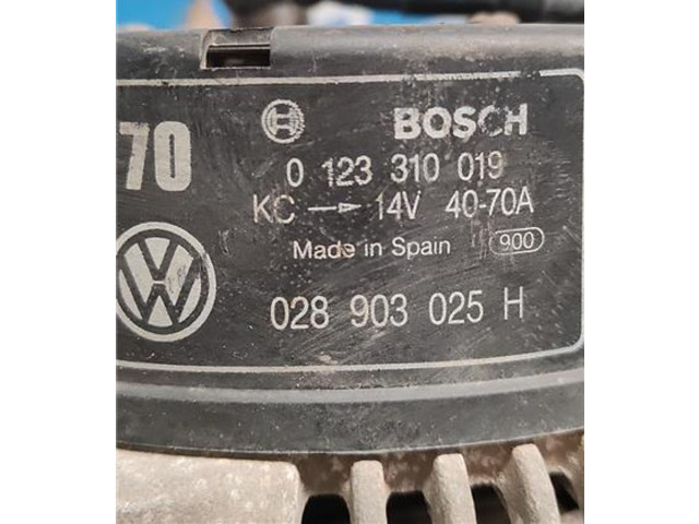 Генератор 28903025H, 123310019 Volkswagen Golf III