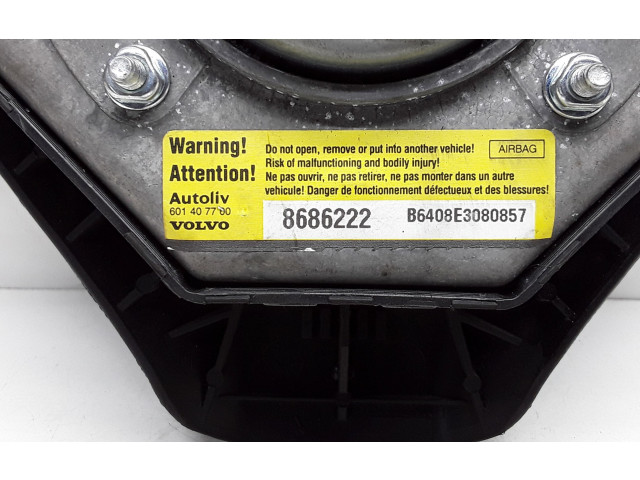 Подушка безопасности водителя 8686222 Volvo S60