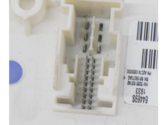 Блок комфорта A2C7410830000, 58159170AG Maserati Quattroporte