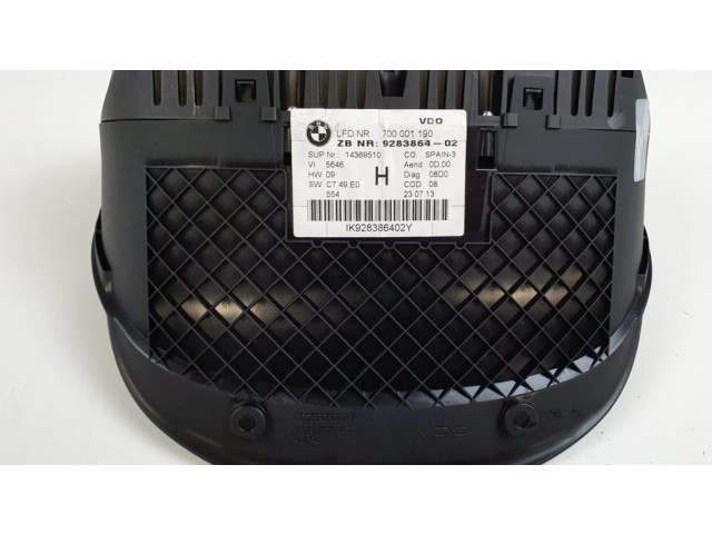 Панель приборов 9283864 BMW Z4 E89