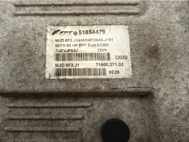 Řídící jednotka 51854479, 7160027102 Alfa Romeo Mito 2010