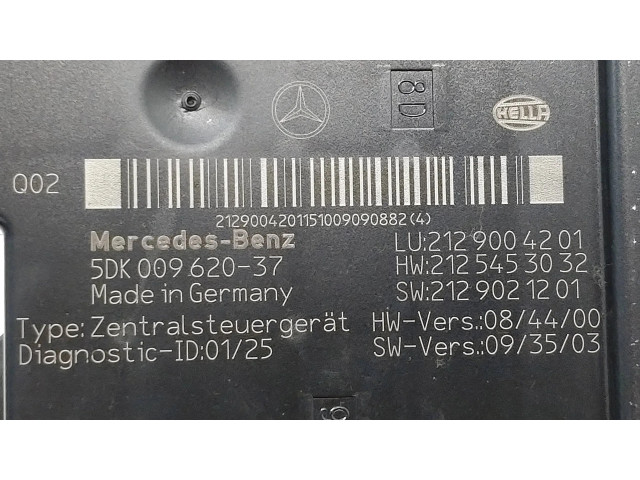 Блок комфорта 2129004201, 2125453032   Mercedes-Benz E W212   