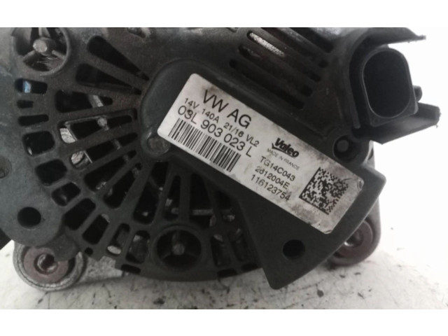 Генератор 03L903023L Volkswagen Caddy
