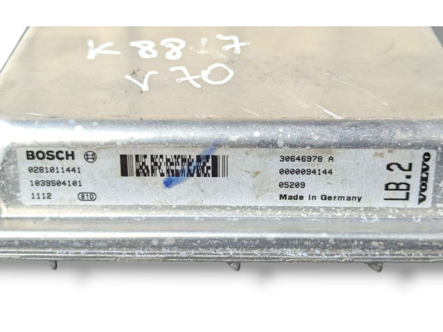 Комплект блоков управления 0281011441, P30735493   Volvo V70