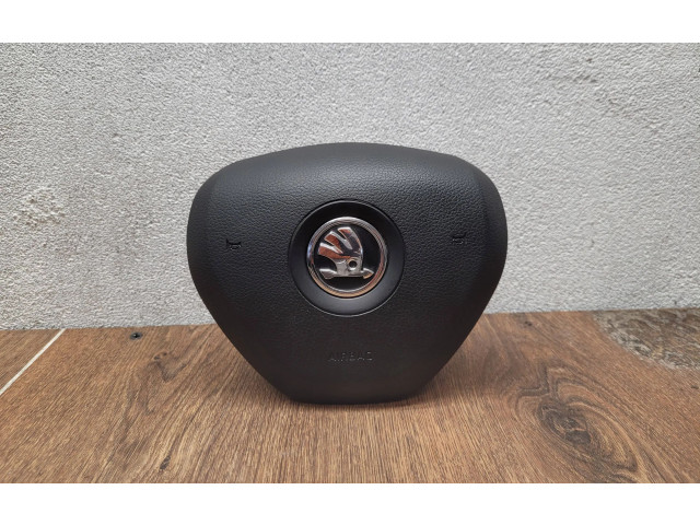 Подушка безопасности водителя 5E0880201, 20131470966 Skoda Rapid (NH)