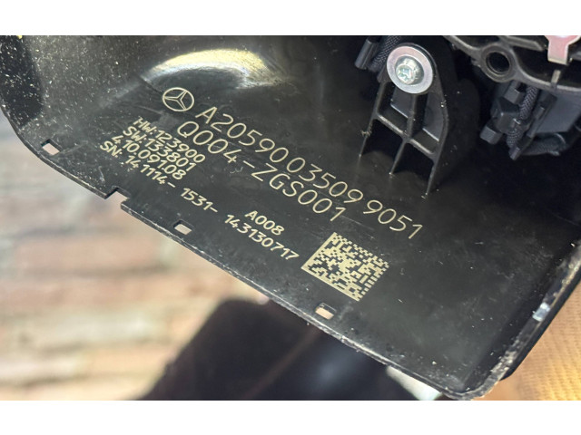 Zpětné zrcátko Mercedes-Benz C W205 2016 A2059003509, 143130717