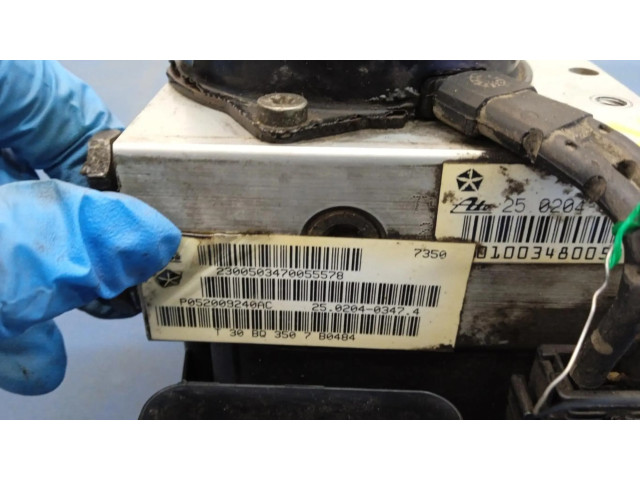 Блок АБС P052009240AC, ABS Jeep Grand Cherokee 1993-1998 года