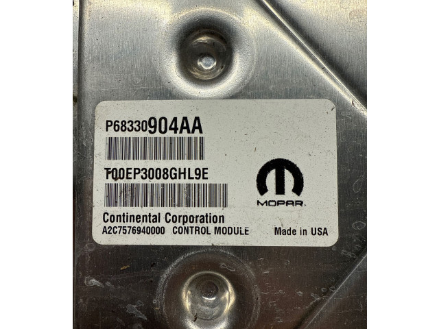 Pojistková skříňka Блок управления двигателя P68330904AA, A2C7576940000 Dodge Challenger 2019