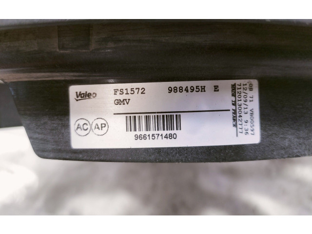 Вентилятор радиатора 1253K4, 988495H Citroen Berlingo