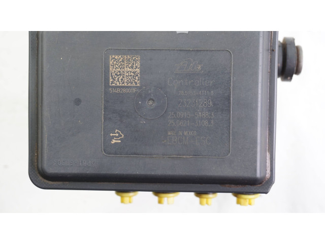 Блок АБС 23231289, 28515341113   Chevrolet  Colorado   -  года