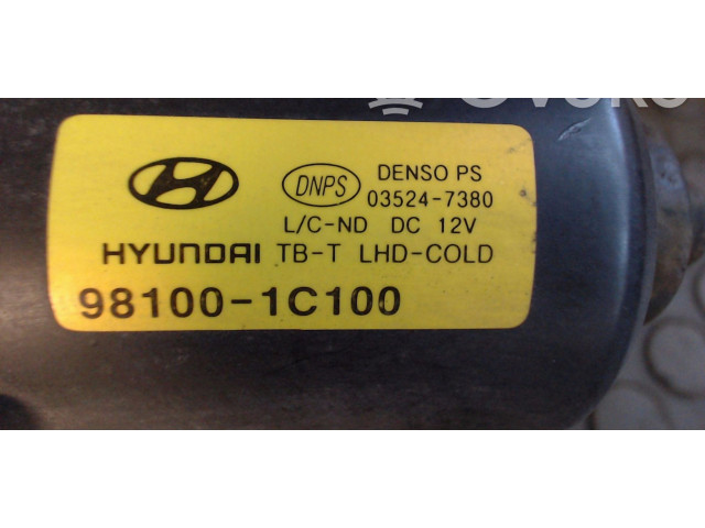 Моторчик дворников 981001C100    Hyundai Getz